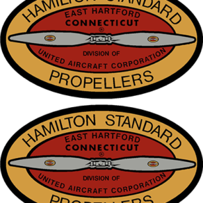 Hamilton Standard 1939-1952 Prop Propeller Decal