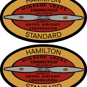 Hamilton Standard 1952-1969 Prop Propeller Decal